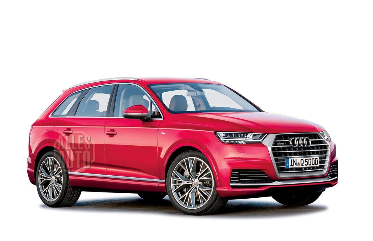 Der nächste Audi Q5 soll rund 70 Kilo abspecken, obwohl er etwas länger wird.