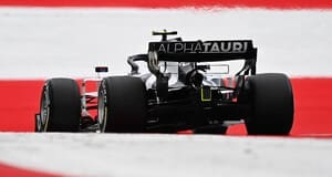 Formel 1 AlphaTauri Heckansicht