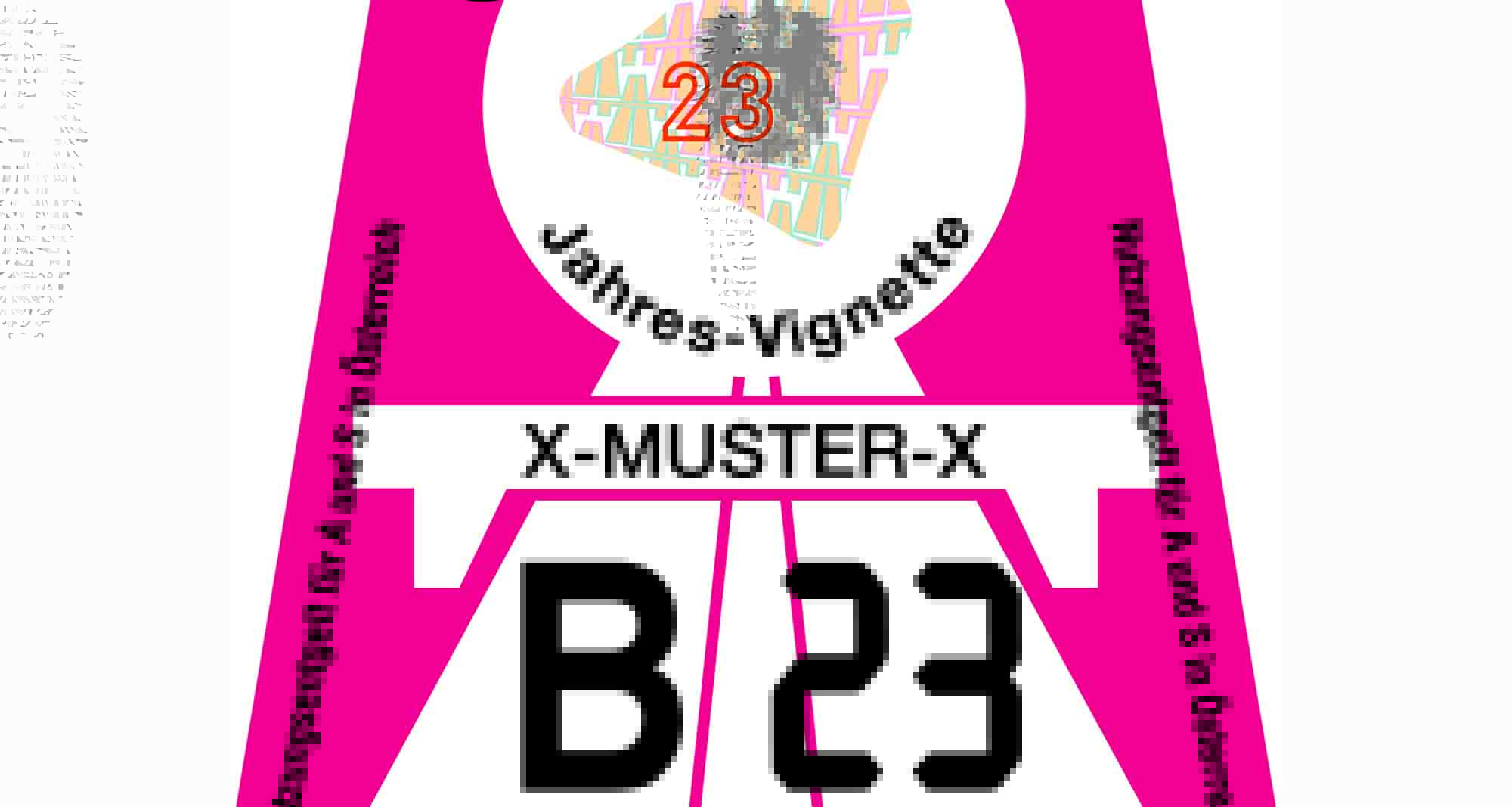 Vignette 2023 ASFINAG