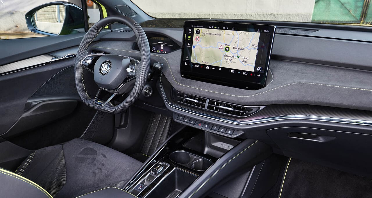 Test Skoda Enyaq RS (Cockpit)