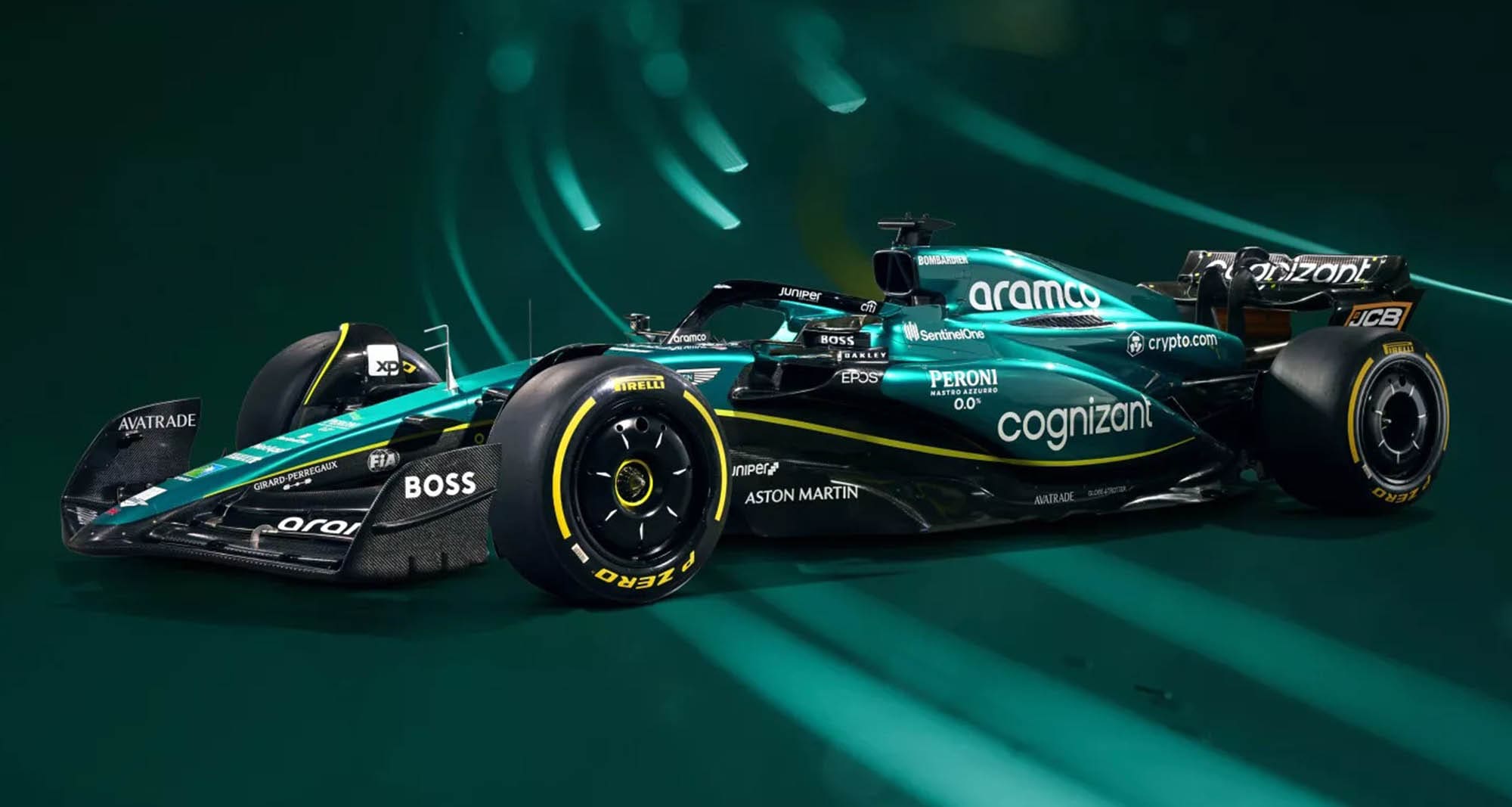 Evolution Formel 1 (Aston Martin)