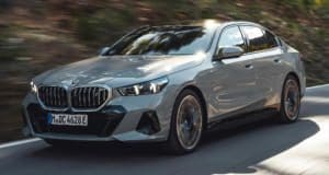 Neuer BMW 5er (Fahrt)