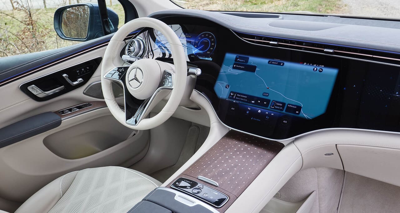 Test Mercedes EQS (Cockpit)