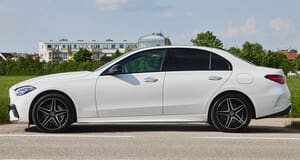 Test Mercedes C 400 (Silhouette)