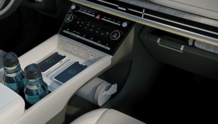 Neuer Hyundai Santa Fe (Mittelkonsole)