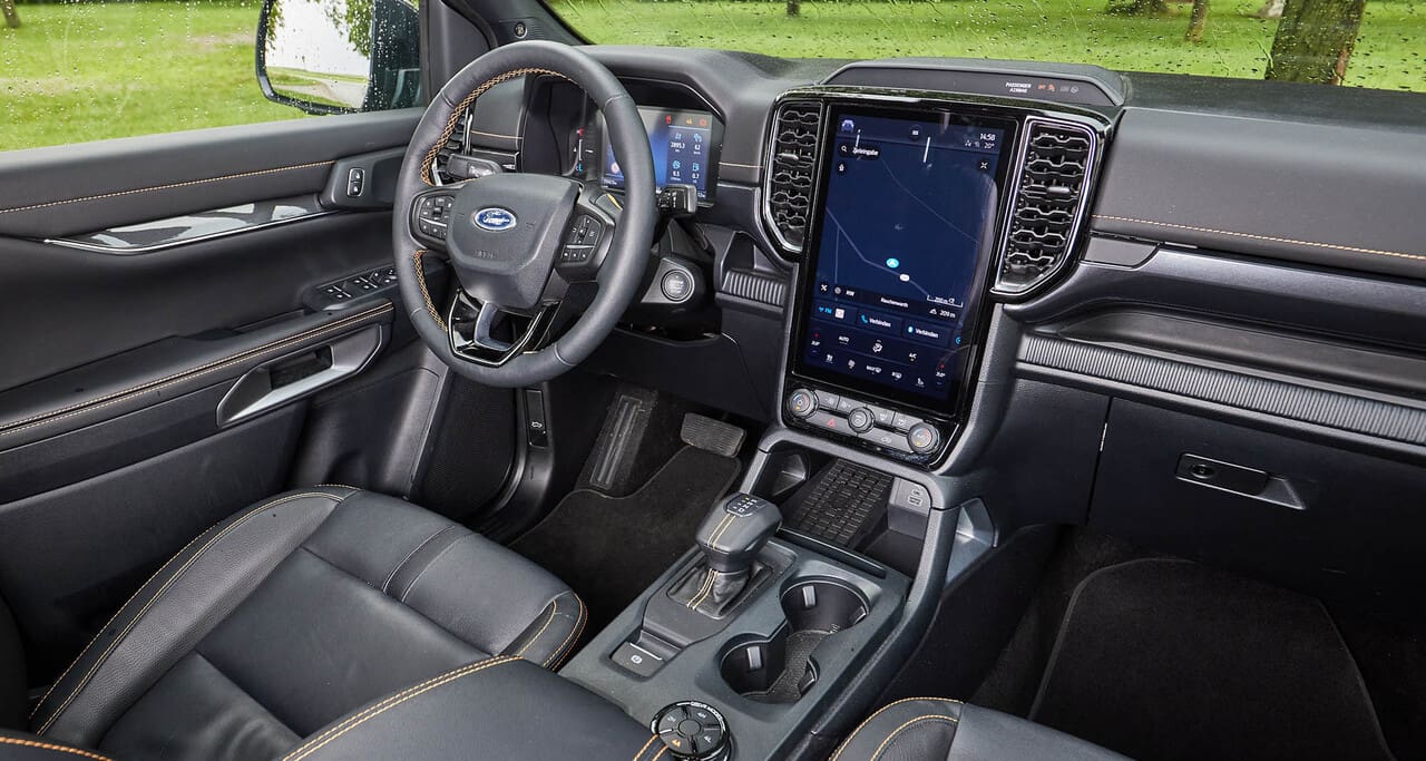 Test Ford Ranger (Cockpit)